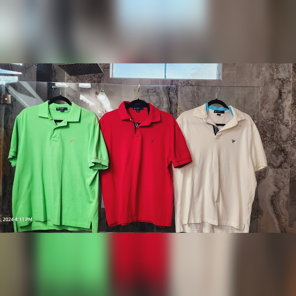 Cremieux Polos Shirt. Size: L. PRICE:$25